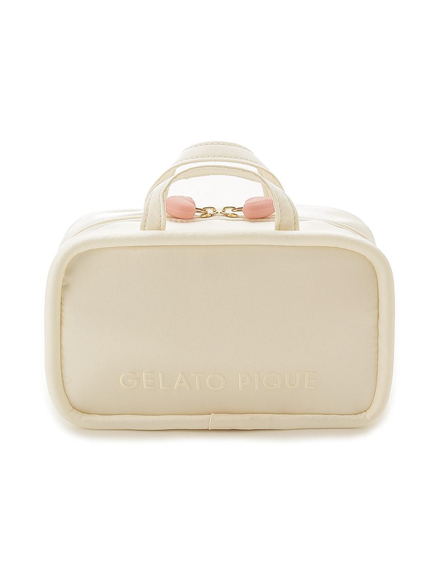 ボリュームロゴハンドルポーチ(ポーチ)｜ルームウェア・パジャマ通販の