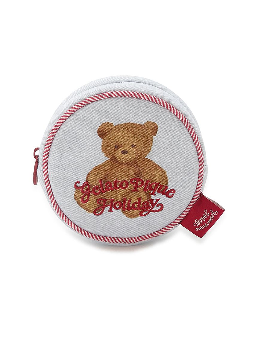 HOLIDAY】ベア丸型ポーチ(ポーチ)｜ルームウェア・パジャマ通販の
