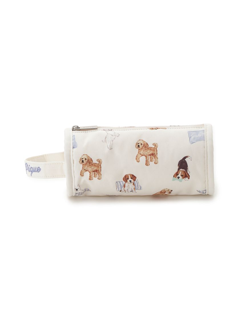 【新品】ジェラートピケUNISEXプレイフルDOGプルオーバー　ウェスティ柄 UNISEX】プレイフルDOGワンポイントロンT(トップス)｜ルームウェア