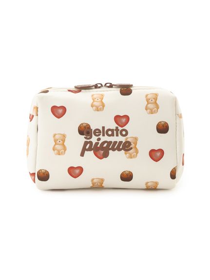 総柄ポーチ(ポーチ)｜ルームウェア・パジャマ通販のgelatopique