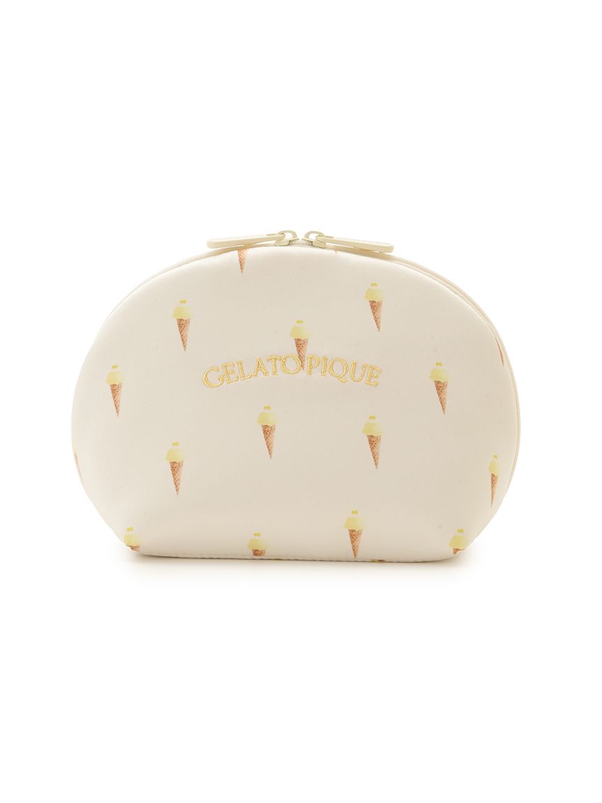 ソルベ総柄ポーチ(ポーチ)｜ルームウェア・パジャマ通販のgelatopique