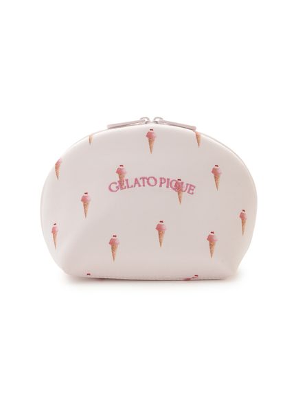 ソルベ総柄ポーチ(ポーチ)｜ルームウェア・パジャマ通販のgelatopique