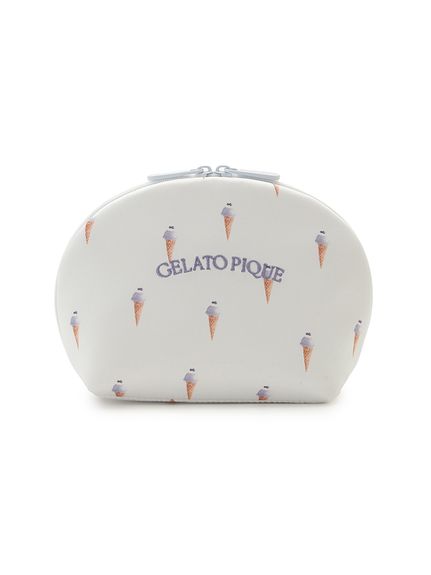 ソルベ総柄ポーチ(ポーチ)｜ルームウェア・パジャマ通販のgelatopique