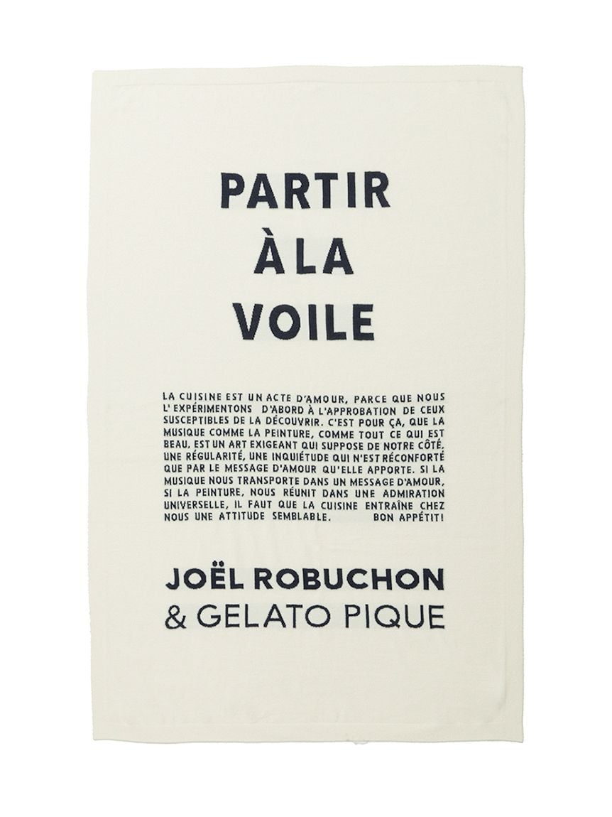 JOEL ROBUCHON】ジャガードブランケット｜gelato pique