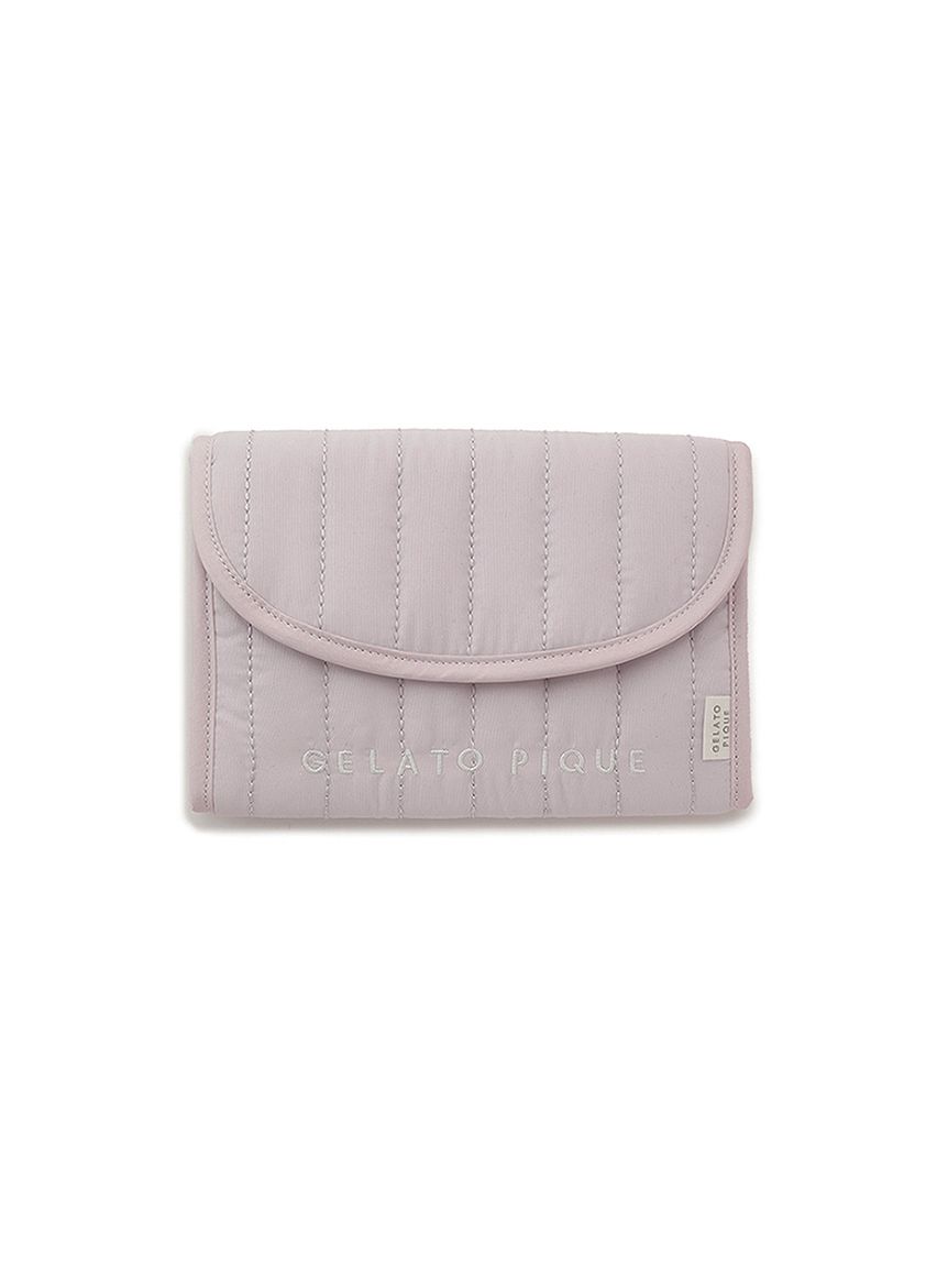 ロゴ刺繍母子手帳ケースS(母子手帳ケース)｜ルームウェア