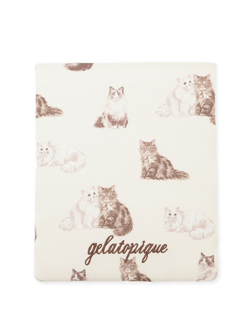 キャット柄ミラー(その他)｜ルームウェア・パジャマ通販のgelatopique