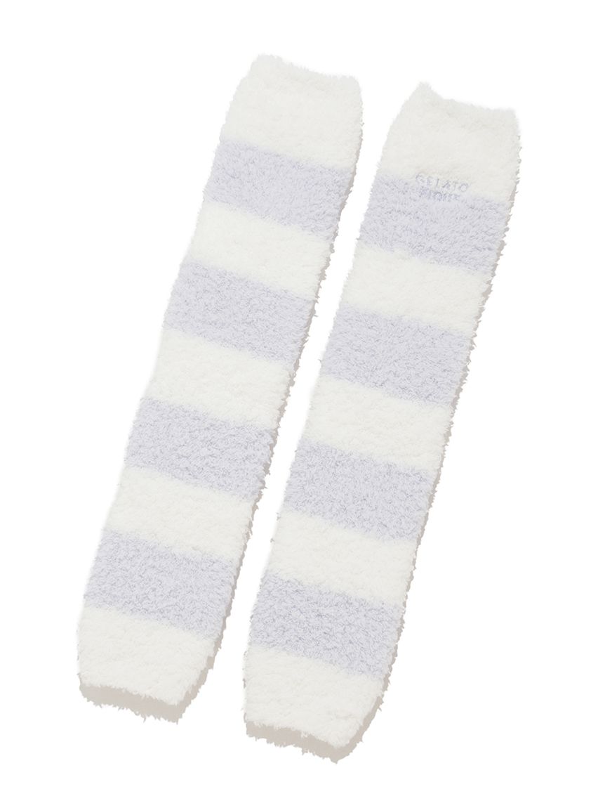 ジェラート2ボーダーレッグウォーマー(レッグウォーマー)｜ルーム