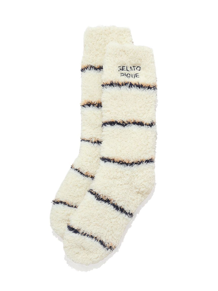 ジェラートボーダーソックス(ソックス)｜ルームウェア・パジャマ通販の