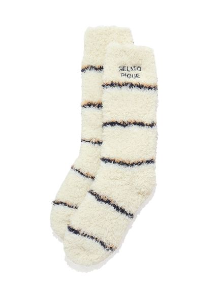 ジェラートボーダーソックス(ソックス)｜ルームウェア・パジャマ通販の