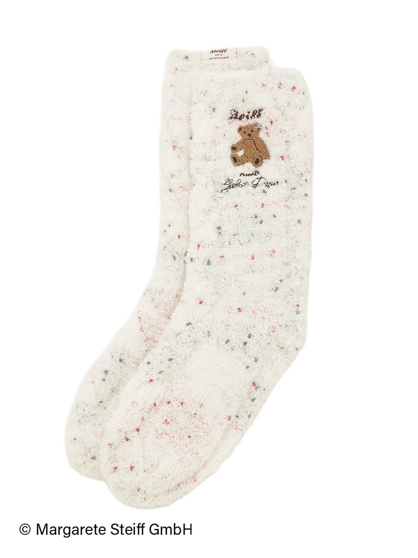 最終お値下げ　 新品　ジェラートピケ　シュタイフ　上下セット 楽天市場】ジェラートピケ gelato pique Steiff パウダーネップ