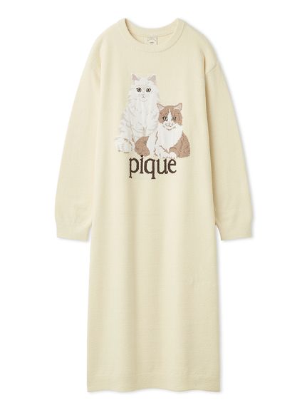 GELATO PIQUE ホワイト ルームウェア M LE SSERAFIM ♡ GELATO PIQUE ｰWHITE DAY COLLECTION with LE SSERAFIM