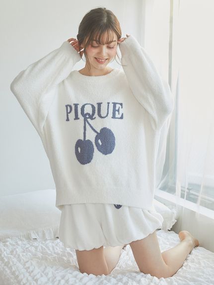 エアモコチェリージャガードバルーンショートパンツ