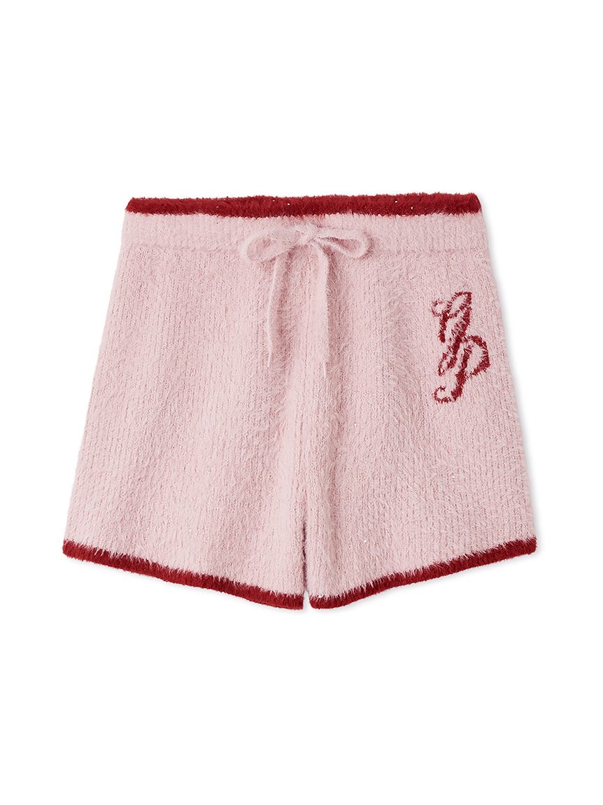ラメフェザーショートパンツ(ショートパンツ)｜ルームウェア・パジャマ