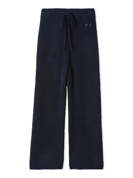 ジェラピケ　スフレプルオーバー　ネイビー 接触冷感】【ウォッシャブル】タイガープリントバイカラープル