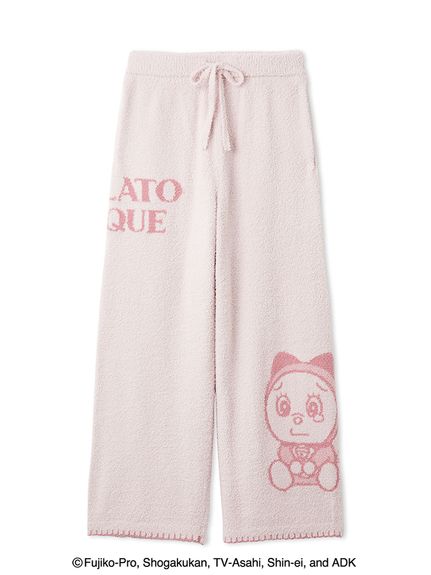 未使用品 ジェラートピケ ベビモコジャガードロングパンツ ドラえもんコラボ ドラえもん】【レディース】ベビモコジャガードロングパンツ(ロング