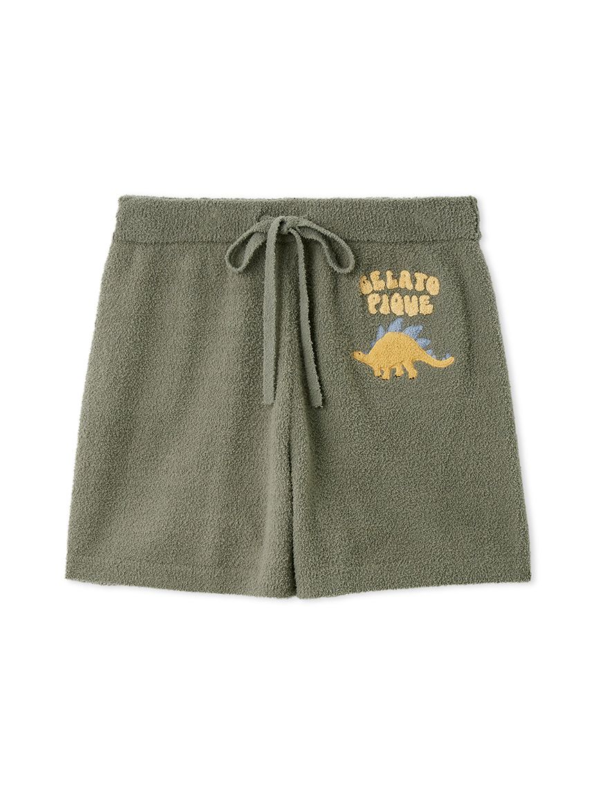 エアリーモコダイナソーさがら刺繍ショートパンツ(ショートパンツ