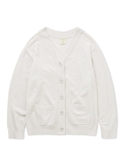 ウォッシャブルスムーズィーカーディガン(NVY-F)