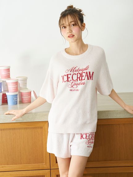 ジェラピケ【COOL】シャークジャガードショートパンツ 新品 未使用 ジェラートピケ サメ シャーク SHARK ジャガード