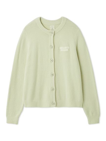 ジェラートピケ メランジロングカーディガン/ブラウン 高価ファッション - ジェラートピケ メランジロングカーディガン