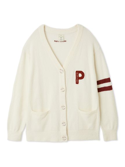 ラインカーディガン(カーディガン・ガウン)｜ルームウェア・パジャマ