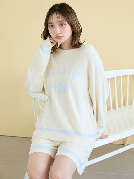 美品✨ジェラートピケ✨ケーブルニットルームウェアと靴下♡セットハートカーディガン 美品✨ジェラートピケ✨ケーブルニットルームウェアと靴下♡セット