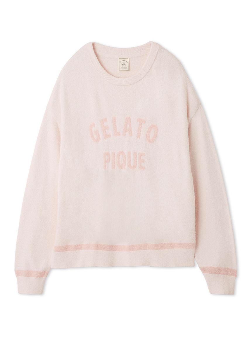 スムーズィートリム長袖プルオーバー(ニットプルオーバー)｜ルーム