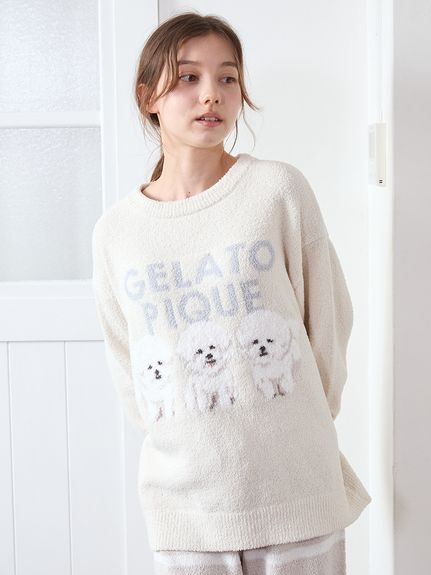 gelato piqueルームウェア ニットプルオーバー ( レディース)｜ルームウェア・パジャマ通販の