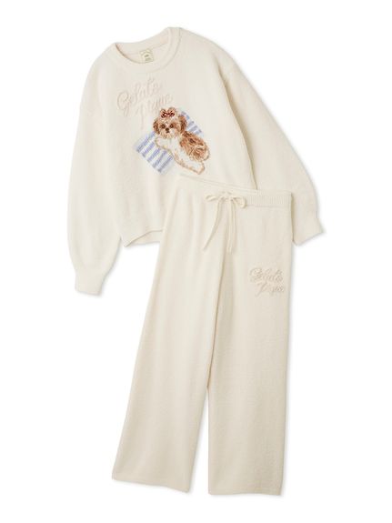 ONLINE限定】シーズージャガードプルオーバー＆ベビモコロングパンツ