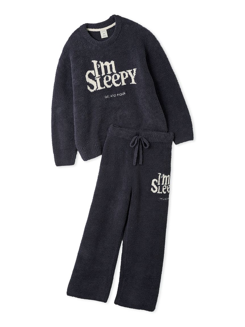 パウダースリーピーロゴジャガードプルオーバー＆ロングパンツ