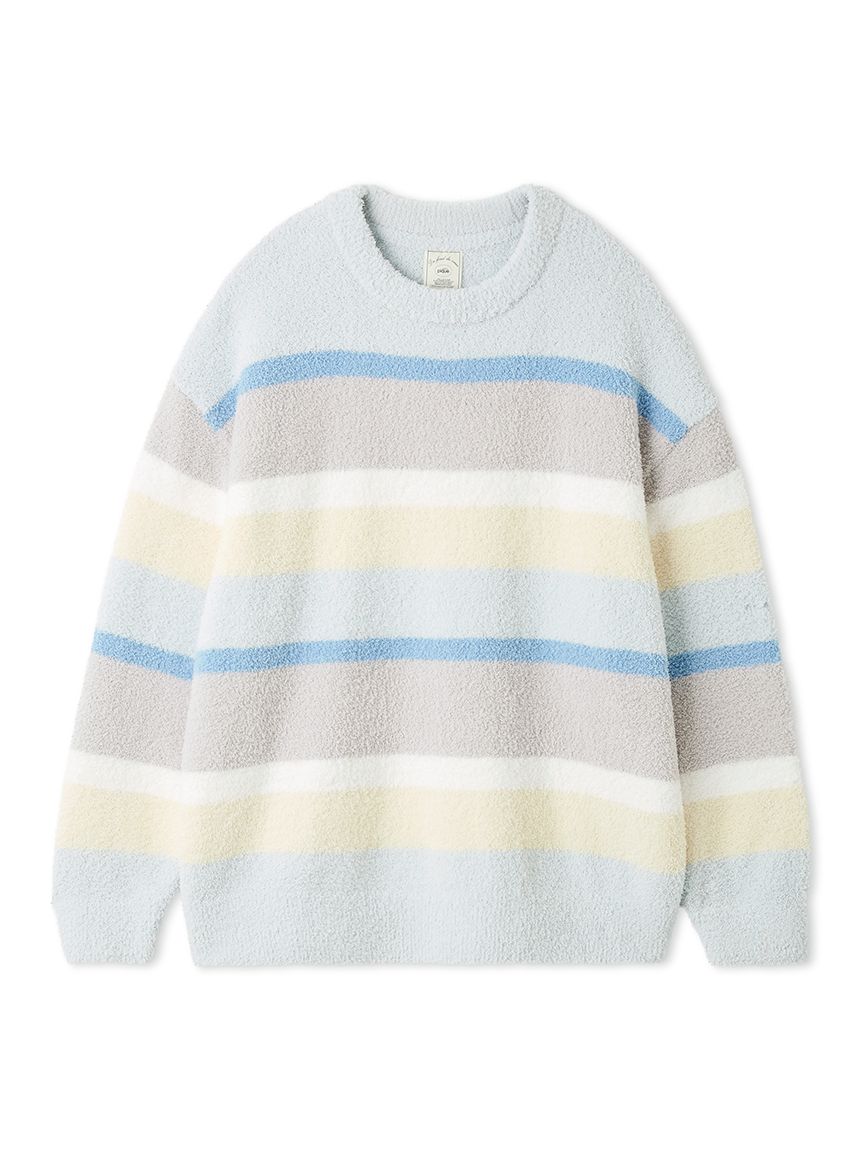 ❤️ららぷ専用商品❤️ ベビモコカラフルボーダープルオーバー(ニットプルオーバー