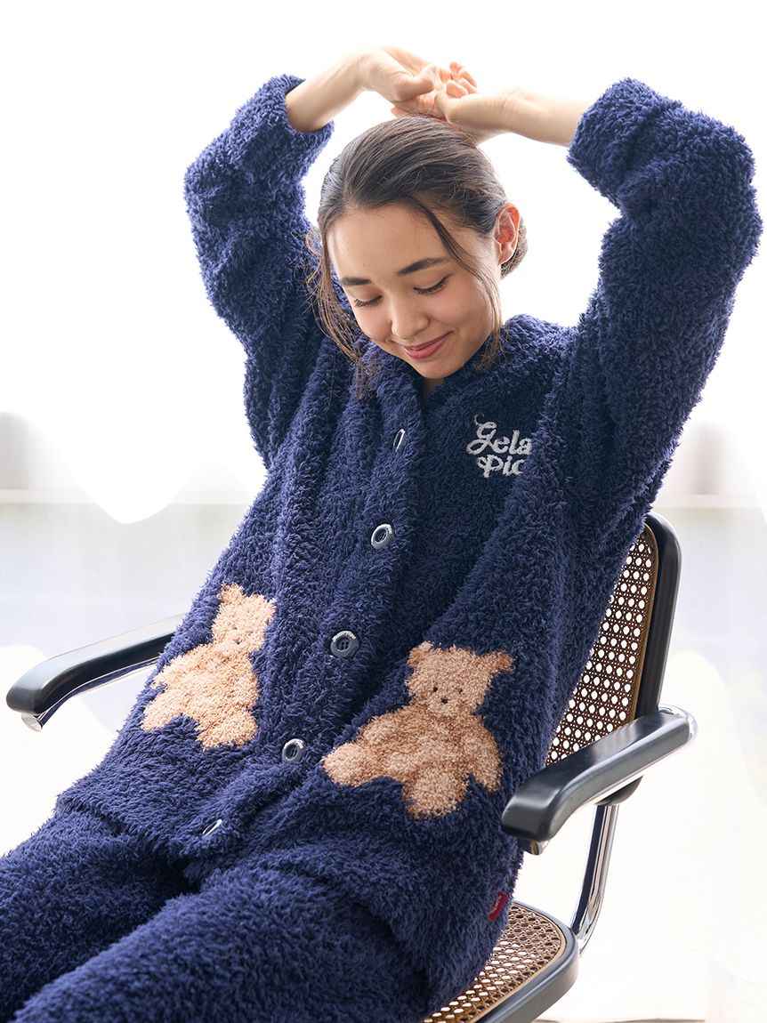 新品未使用 ペア ジェラピケ ジャガードショールカーディガン 2023ホリデー 新品未使用 ペア ジェラピケ ジャガードショールカーディガン 2023