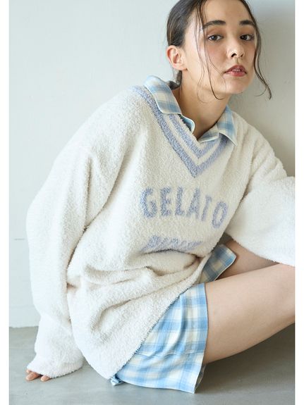 ホワイト/白色系｜ルームウェア・パジャマ通販のgelatopique