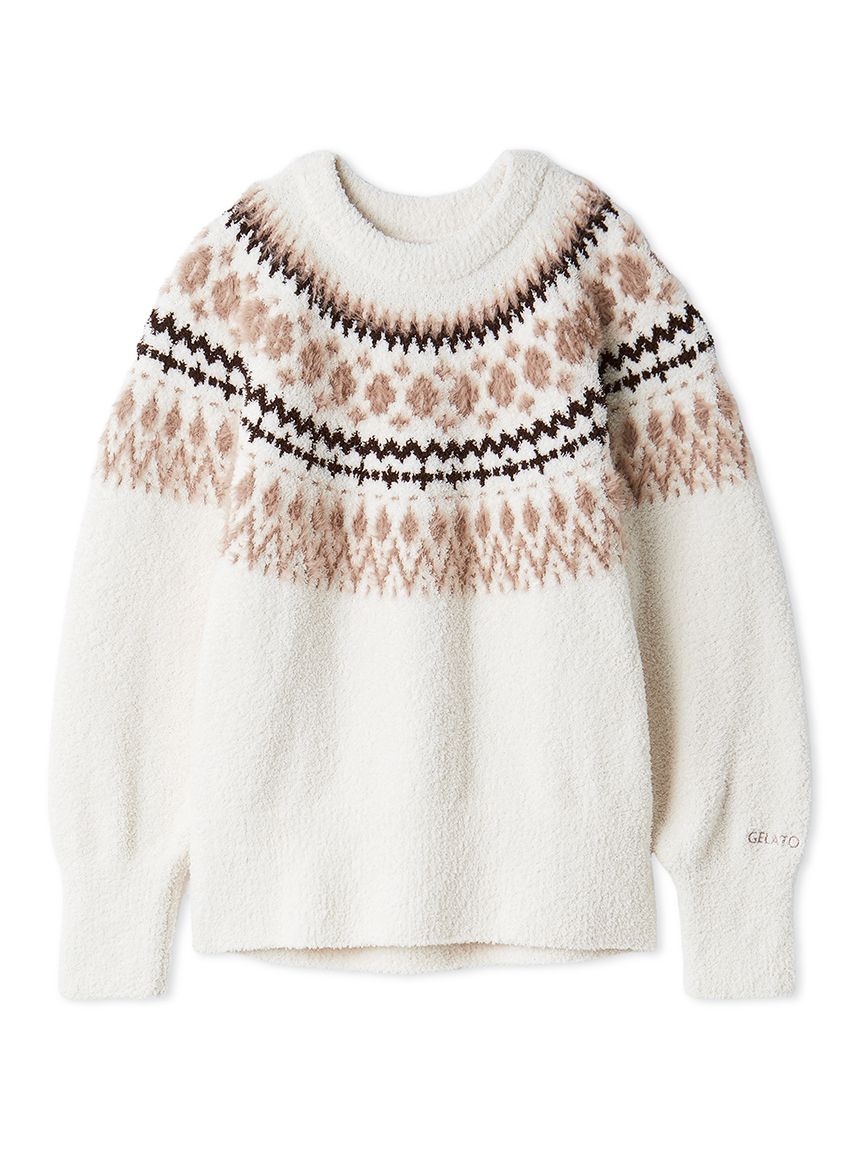 ノルディックプルオーバー(ニットプルオーバー)｜ルームウェア