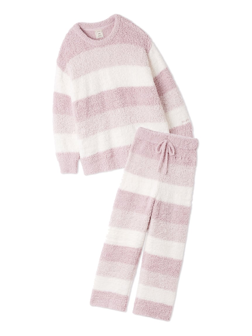 STARBUCKS gelatopiquéルームウェア　ロングパンツ F ピンク gelato pique パジャマ ルームウェア 接触冷感サテンライン