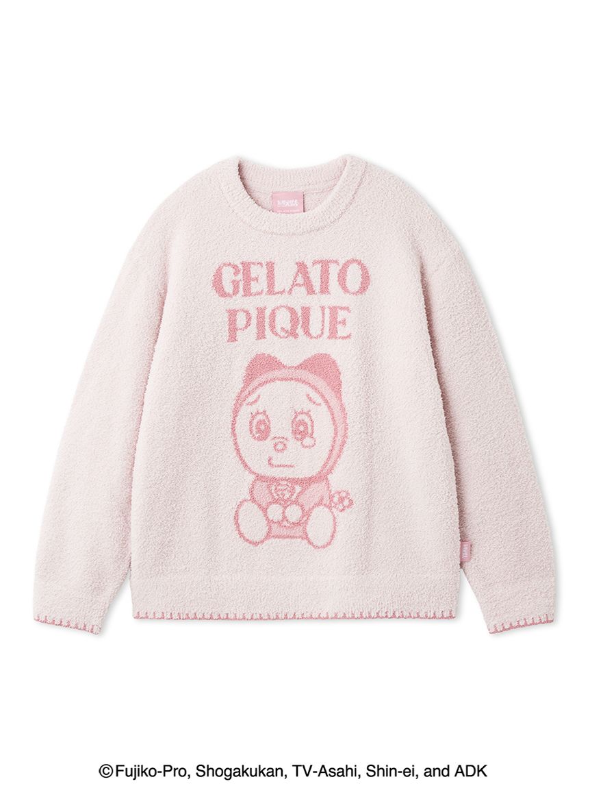 ドラえもん】【レディース】ベビモコジャガードプルオーバー(ニット