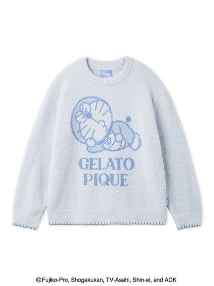【上下セット】ジェラピケ　ジェラートピケ　シーズー柄ルームウェア　ブルー 新品未使用】ジェラートピケ gelato pique シーズー柄 ジェラピケ