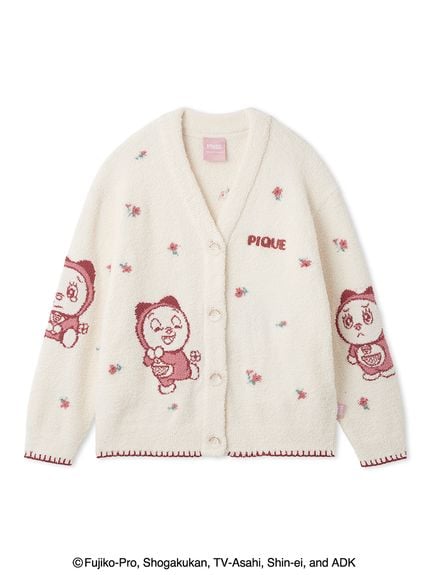 ジェラートピケ gelato pique パウダースタージャガードカーディガン Steiff】【UNISEX】パウダージャガードカーディガン（ルームウェア