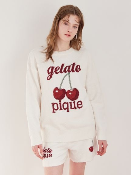 ハマ⭐️gelatopique 花柄ルームウェア ONE SIZE gelato pique（ジェラートピケ） 中花柄ロングパンツ pwcp254263