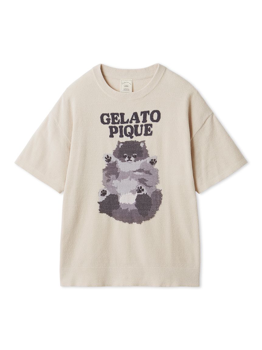 ONLINE限定カラーあり】ドッグジャガードプルオーバー(ニットプル