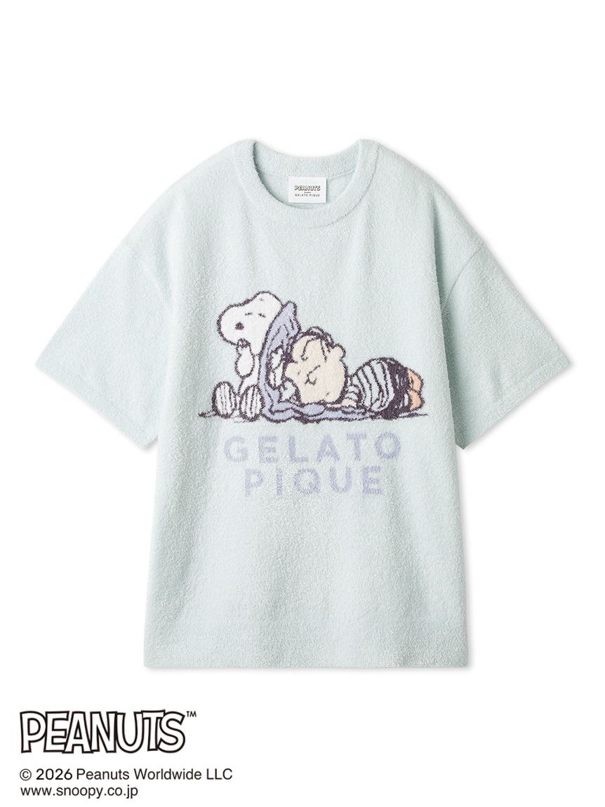PEANUTS】スムーズィージャガードプルオーバー(ニットプルオーバー