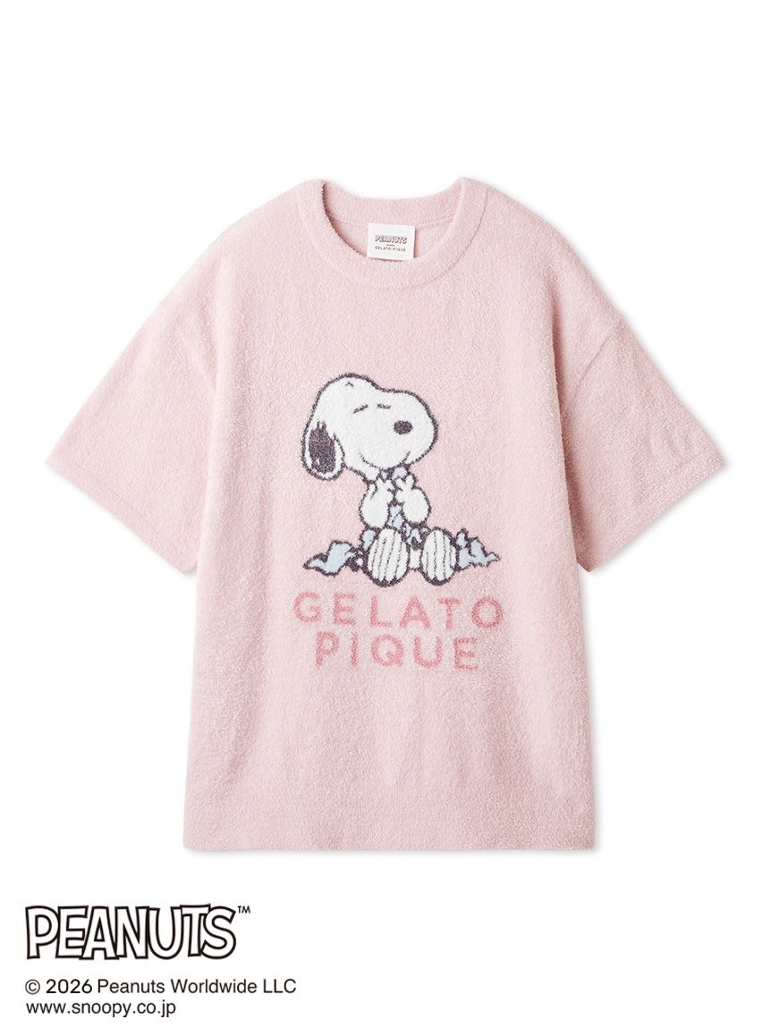 PEANUTS】スムーズィージャガードプルオーバー(ニットプルオーバー