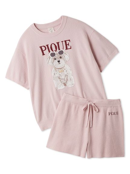 Gelato Pique ジェラートピケ猫柄ルームウェア3点セット ネコ」に該当する ｜ルームウェア・パジャマ通販のgelatopique