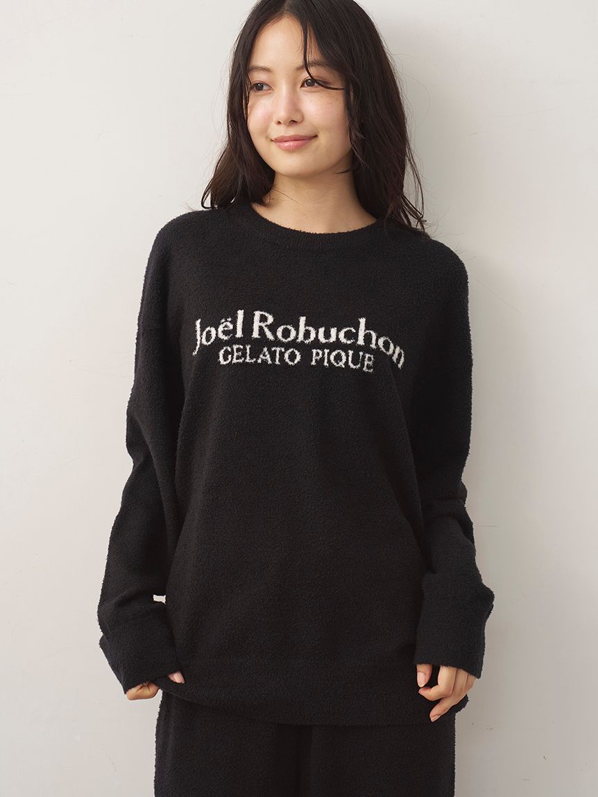gelato pique JOEL ROBUCHONサテンジャガードパジャマ JOEL ROBUCHON】調温スムーズィージャガードプルオーバー(プルオーバー