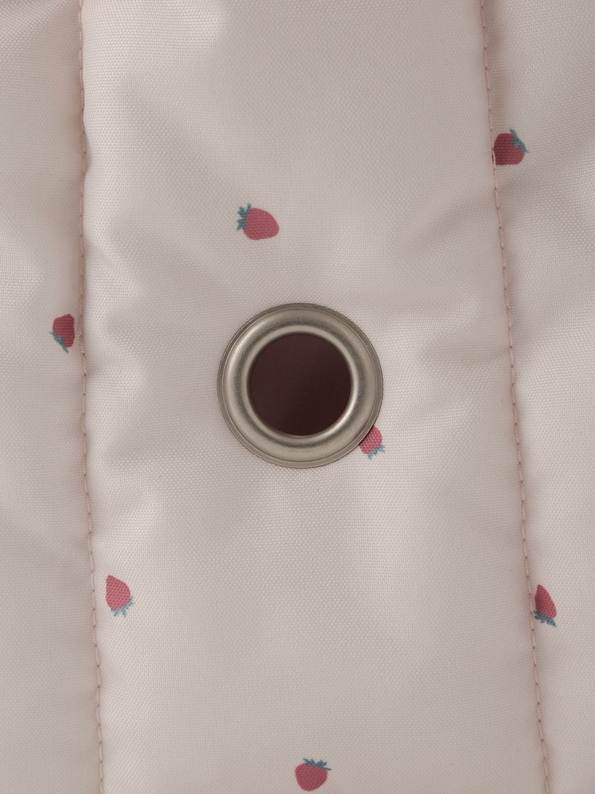 【CAT&DOG】ストロベリー柄ミニサイズキャリーバッグ CAT&DOG】ストロベリー柄ミニサイズキャリーバッグ(バッグ