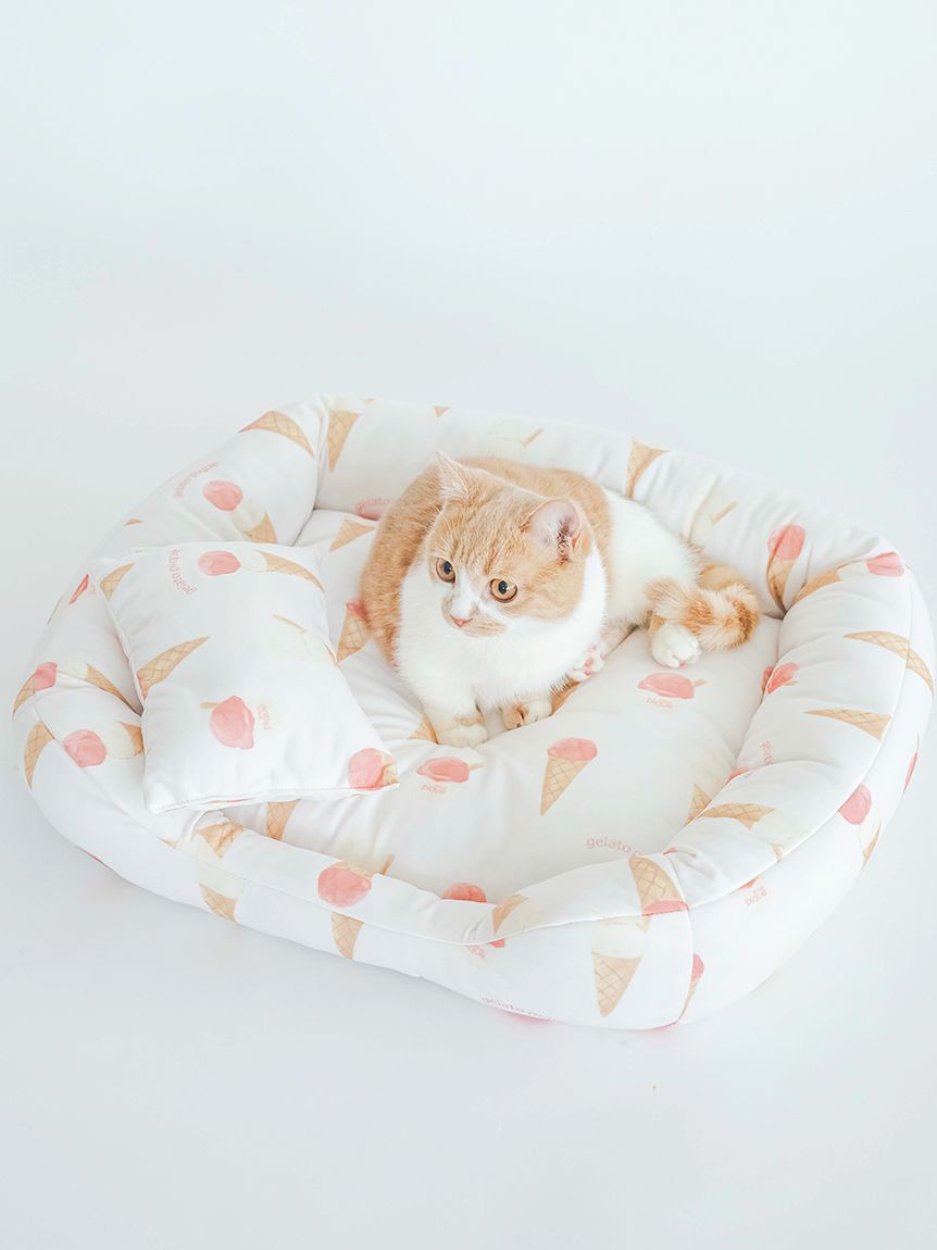 【CAT&DOG】【販路限定商品】アイス柄COOLベッドSサイズ | PAGG242584
