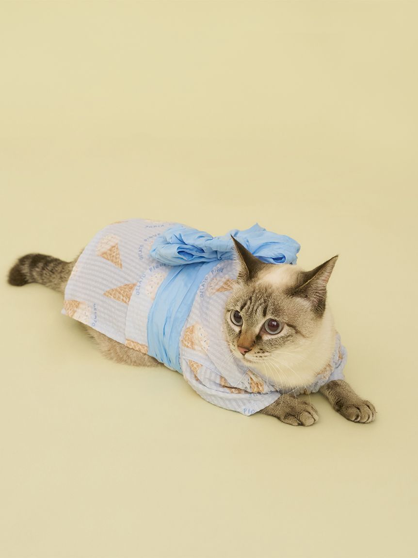 ジェラートピケ　ルームウェア パジャマ CAT 新品未使用】ジェラートピケ CAT柄 パジャマ ルームウェア 猫