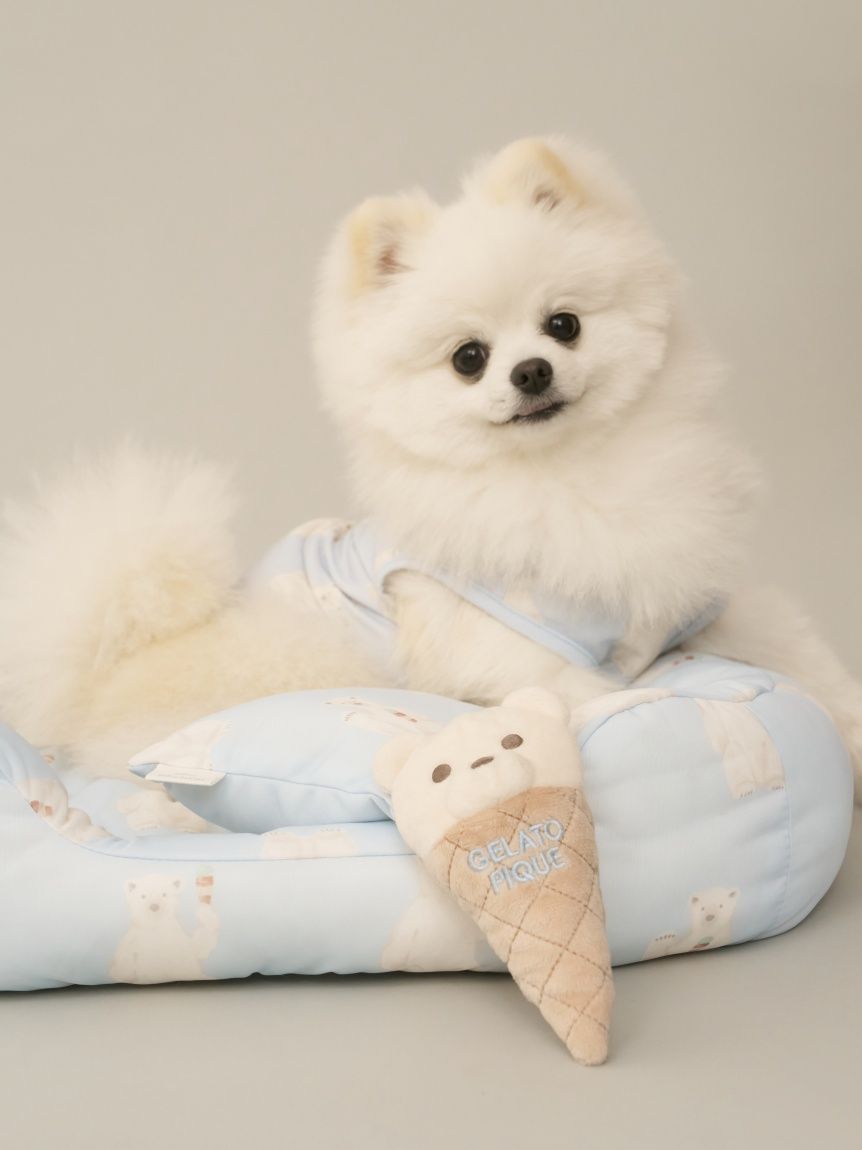 CAT&DOG】【接触冷感】シロクマ柄COOLINGマット(ベッド・ハウス