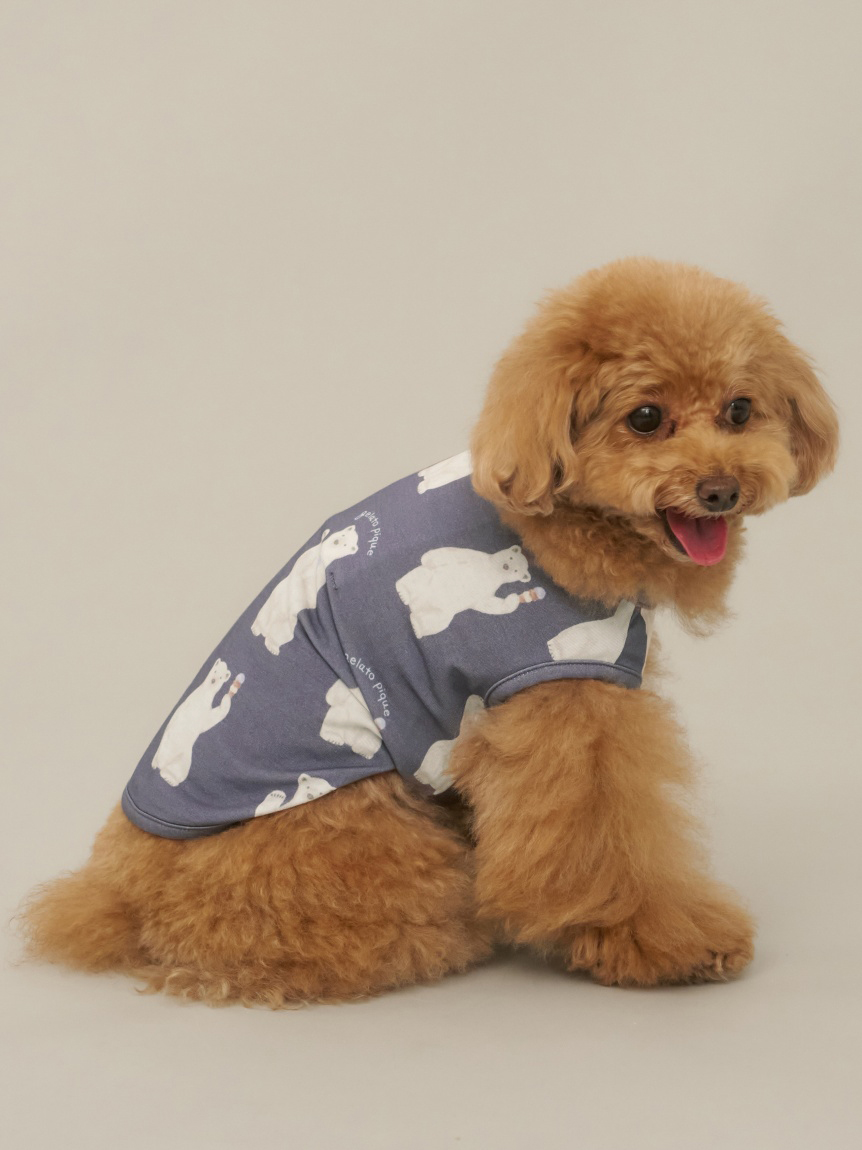 CAT&DOG】【接触冷感】シロクマ柄COOLINGウェア(ウェア)|ルーム CAT&DOG】【接触冷感】シロクマ柄COOLINGウェア(ウェア)|ルーム