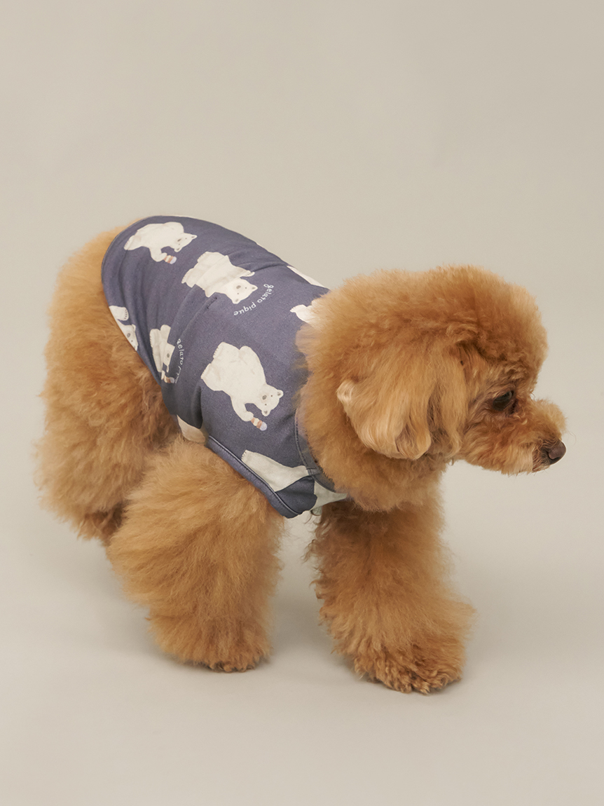 CAT&DOG】【接触冷感】シロクマ柄COOLINGウェア(ウェア)|ルーム CAT&DOG】【接触冷感】シロクマ柄COOLINGウェア(ウェア)|ルーム