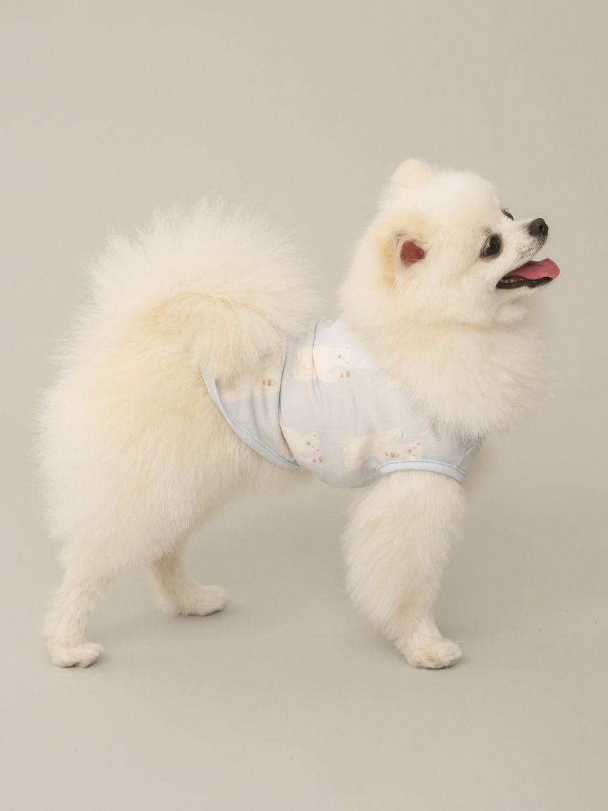 CAT&DOG】【接触冷感】シロクマ柄COOLINGウェア(ウェア)｜ルーム
